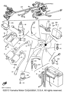 XV1100F Электрика