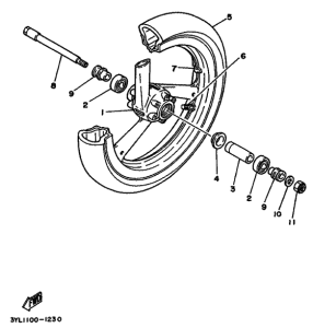 TZ250 Transom + tube