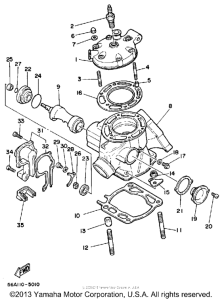 YZ250N Цилиндры