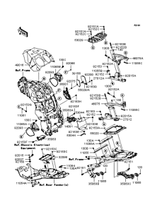 ZG1400 Рама ,крепежные детали