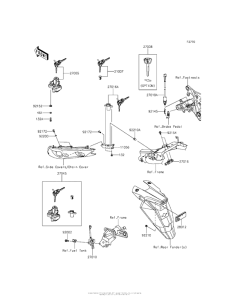 ER650 Замок зажигания
