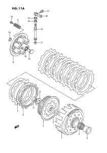 RMX250 Бендикс