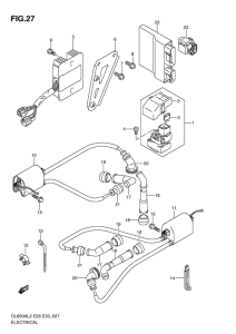 DL650 (ABS) Equipo electrico