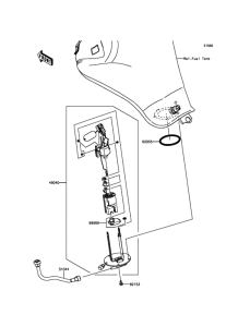 ER650 Топливный насос