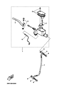 EW50 Передний тормозной цилиндр
