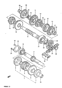 RM80 Трансмиссия