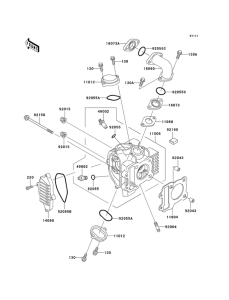 AN110 Головка цилиндров