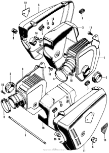 CL350 Воздушный фильтр