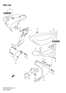 VZR1800 Боковая крышка