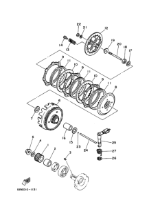RZ50 Сцепление и сервопривод