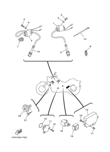 XVS650 Электрика 2