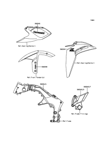 ZR1000 Decals(Orange)(Ebony)