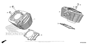 VT1300CR Цилиндры
