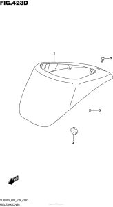 VL800B Fuel Tank Cover (Vl800Tl5 E28)