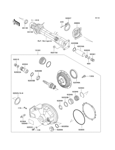 ZG1200 Drive shaft / final gear(1 / 2)