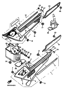 FJ1100 Боковые обтекатели