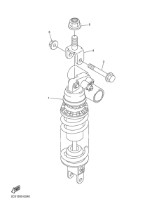 YZF-R6 Задняя подвеска