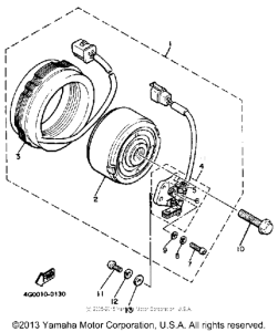 XJ550RK Генератор