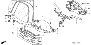FES250 Handle pipe /  handle cover