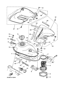 XT250 ﾌﾕｴﾙﾀﾝｸ