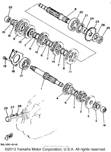 RT100F Трансмиссия