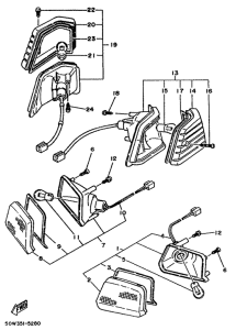 XC125 Поворотники