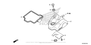  Крышка головки цилиндров