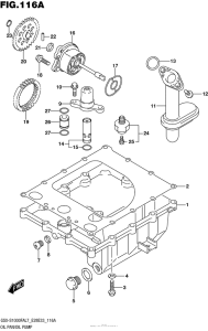 GSX-S1000F (ABS) Картер масляный / масляная помпа