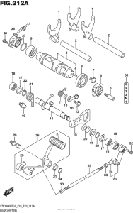 VZR1800B Механизм  переключения передач