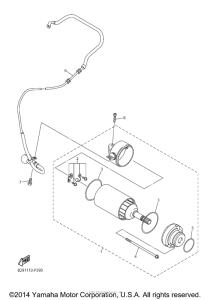WR250F Стартер