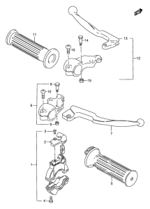 DS80 Рулевой рычаг