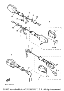 XT600EB Поворотники