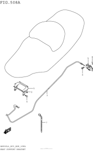 AN650 Seat Support Bracket