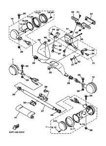 XV1700AT XV17ATS Проблесковый световой сигнал