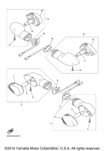 YZF-R6S Поворотники