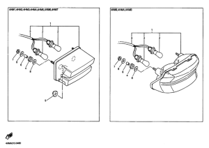 XJR400R ﾃｰﾙﾗｲﾄ