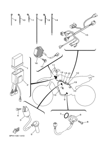 WR250F Электрика 1