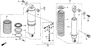 GL1500I Амортизатор