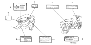 PK50 Лейбл предостережения