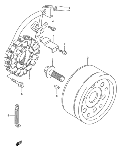 VZ800 Зажигание