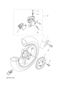 YQ50L Передний суппорт