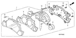 CBF600S (ABS) Измерительный прибор