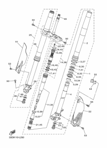  Передняя вилка