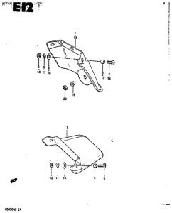 GS850 Заднее крыло extension