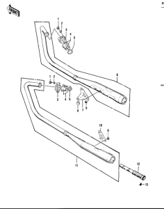 KZ400 Глушитель