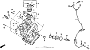 PC800 Передняя головка цилиндров