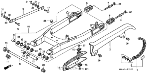 VT750CD Маятник