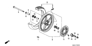 CB250 Transom + tube