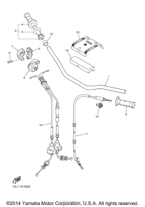 YZ250FEW Троса