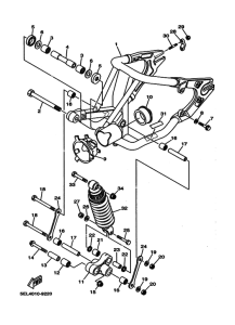 XVS1100 ﾘﾔｱｰﾑ & ｻｽﾍﾟﾝｼﾖﾝ